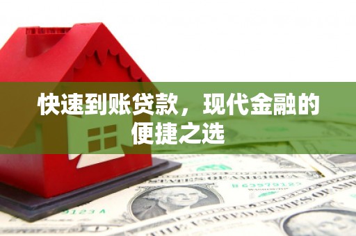 南部快速到账贷款，现代金融的便捷之选