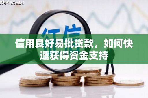 南部信用良好易批贷款，如何快速获得资金支持