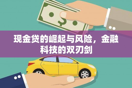 南部现金贷的崛起与风险，金融科技的双刃剑