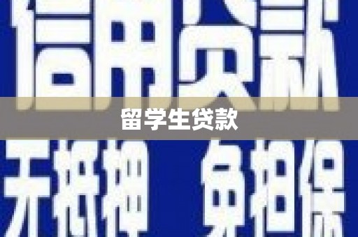 南部留学生贷款